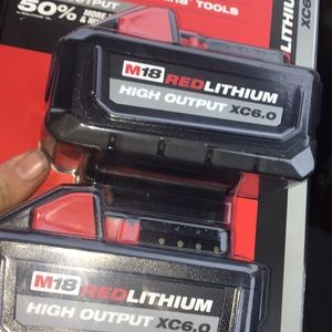 Milwaukee m18 batteries still in package
